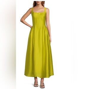 Antonio Melani x M.G. Style Jen A-Line Square Neck Sleeveless Maxi Dress